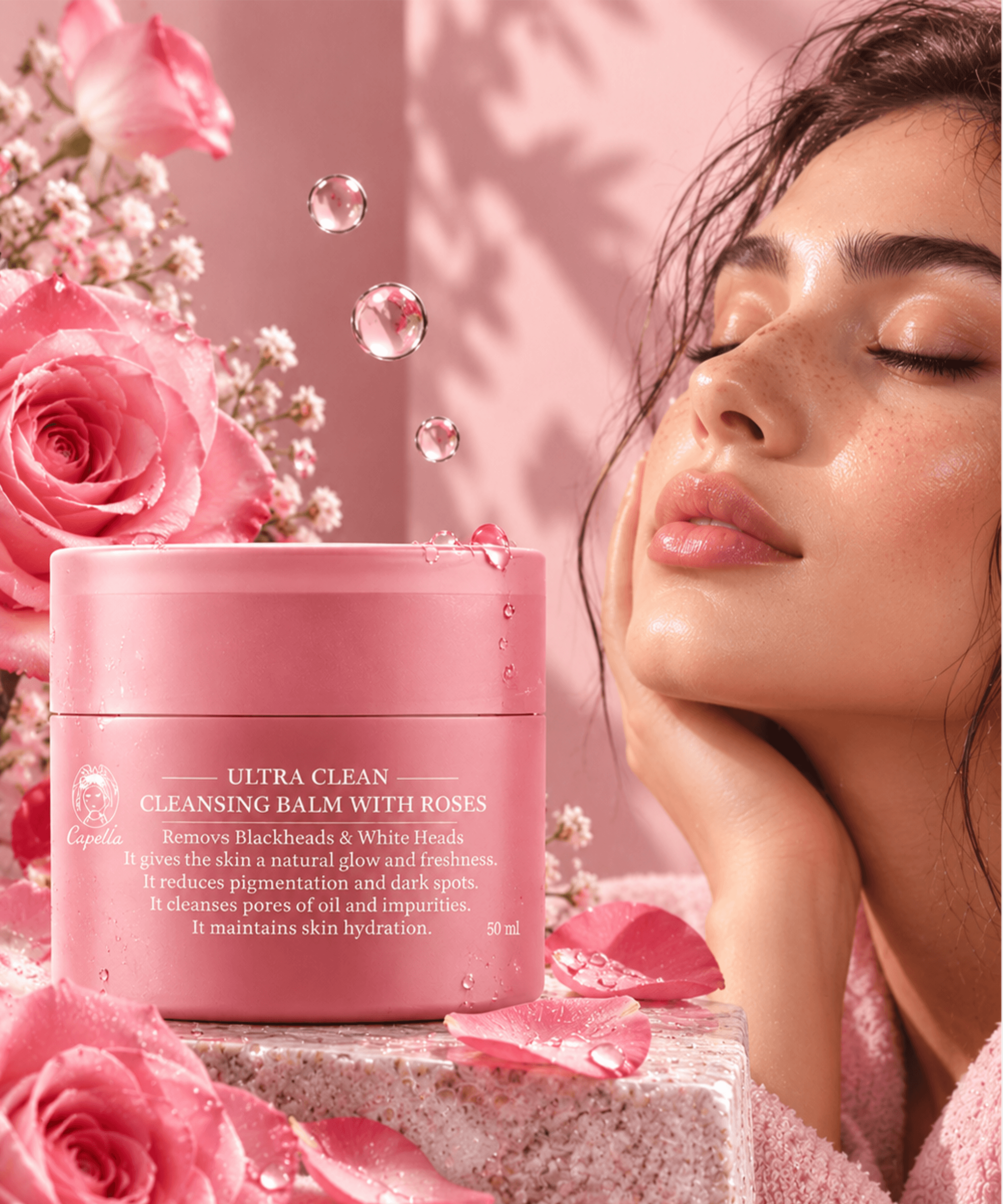 CLEANSING BALM - ROSE
