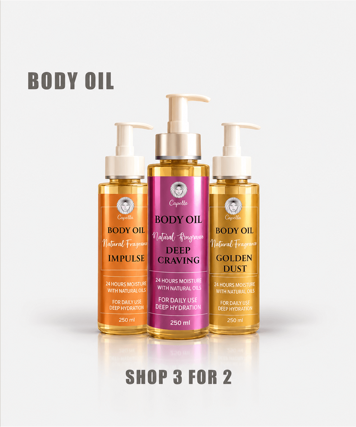 BODY OIL 3Packs