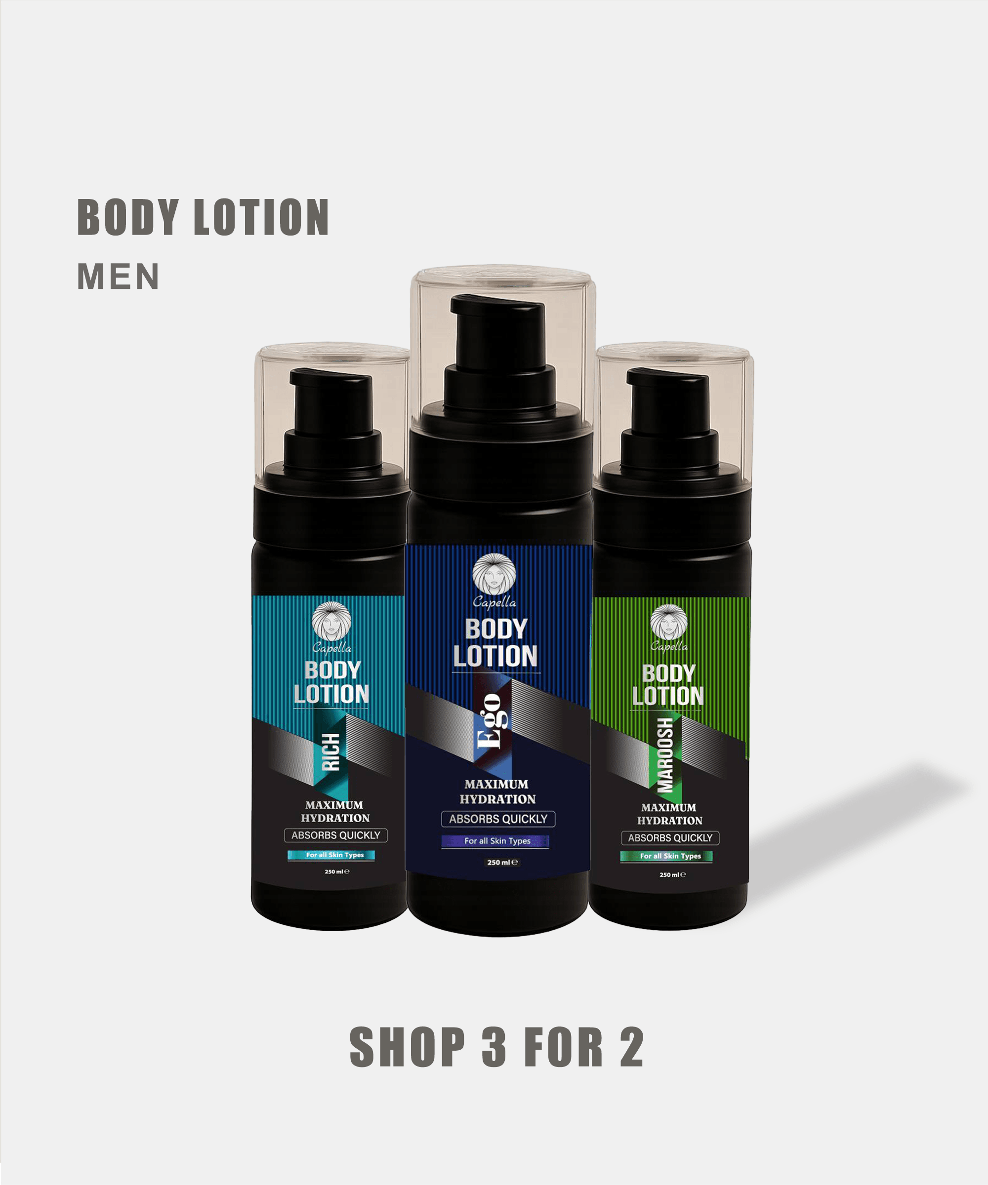 BODY LOTION - MEN