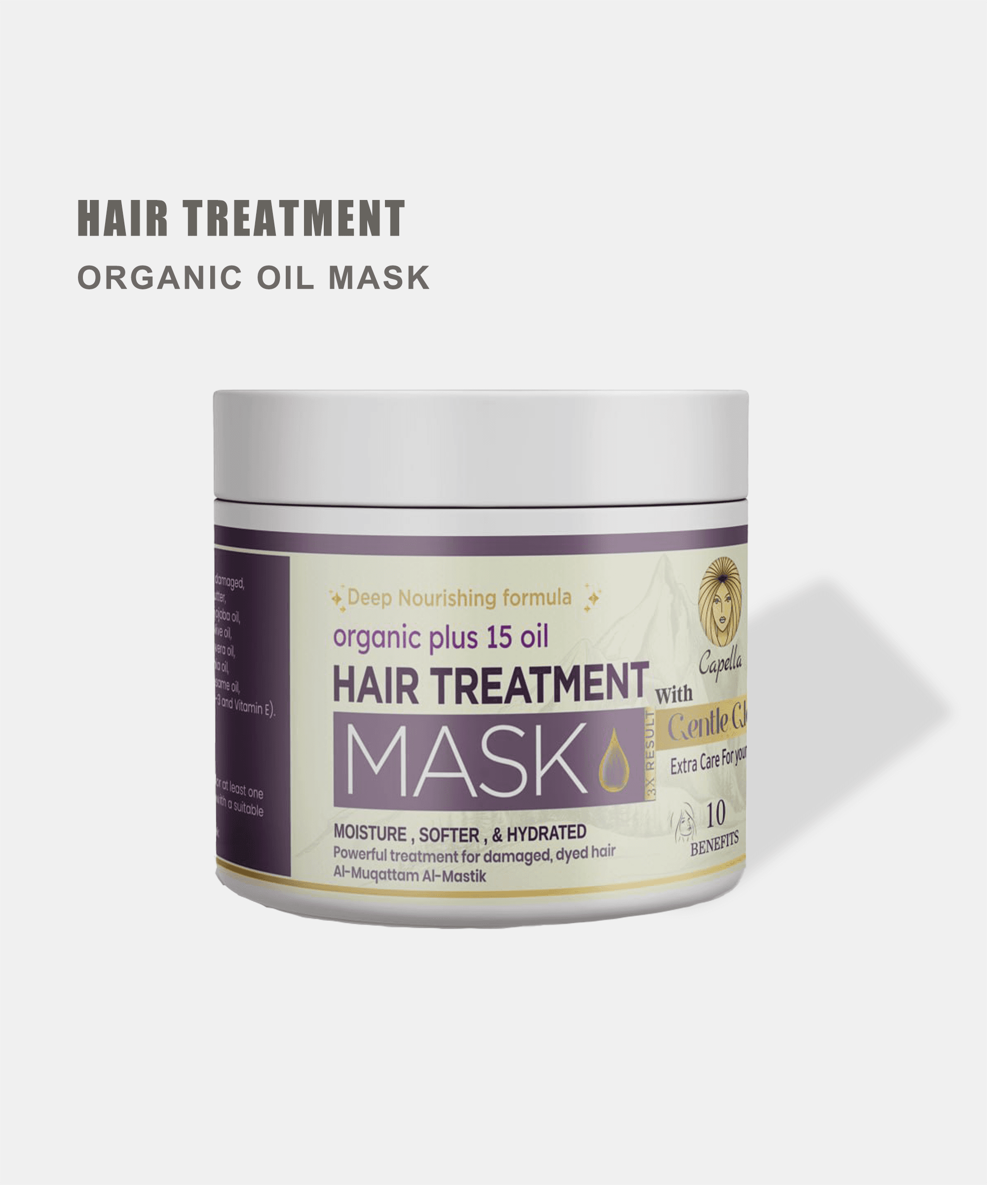 ORGANIC PLUS 15 OILS MASK